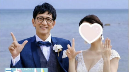 アンタッチャブル柴田と嫁のなおちゃん結婚式の写真
