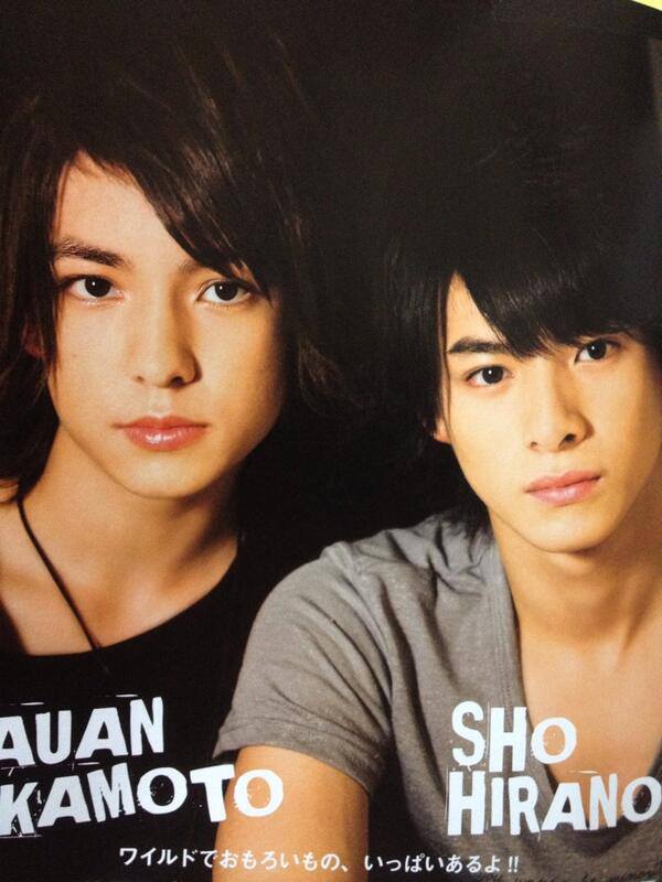 岡本カウアンくんと平野紫耀くん