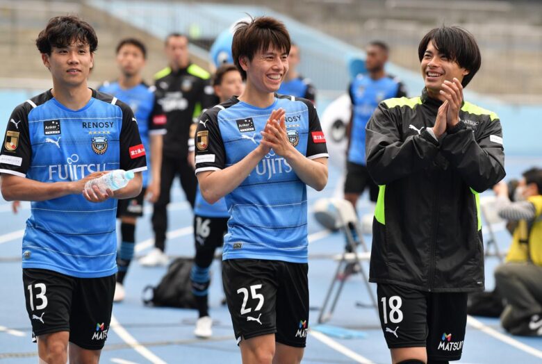 小学校から幼馴染の三笘薫選手と田中碧選手の仲良し画像