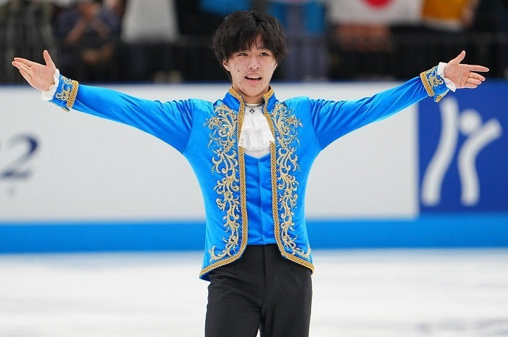 日本フィギュアスケートの三浦佳生選手