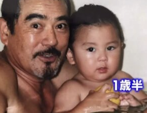 幼少期の眞栄田郷敦さんと千葉真一さん